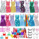 Roupa Boneca Para Barbier, Kit Com Roupas e Acessórios 42 Peças