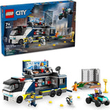 LEGO Set City Police Camião de Laboratório Criminal da Polícia 674 peças