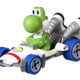 Hot Wheels Mario Kart Veículo de Brinquedo Yoshi B-Dasher