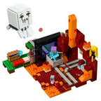 Blocos de Montar Minecraft Portal do Nether 417 Peças