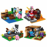 Blocos de Montar Minecraft 4 em 1 354 peças