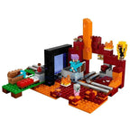 Blocos de Montar Minecraft Portal do Nether 417 Peças