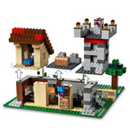 Blocos de Montar Minecraft Fortaleza Zumbi 564 peças
