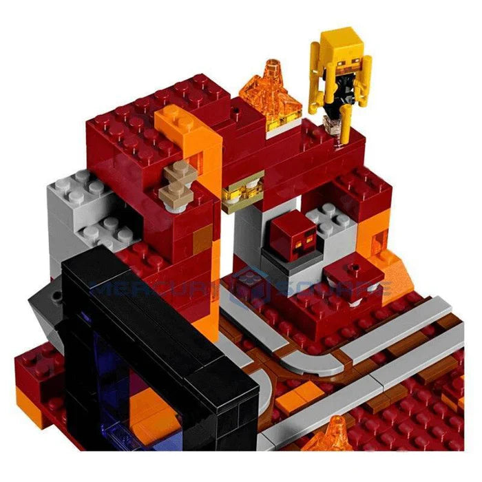 Blocos de Montar Minecraft Portal do Nether 417 Peças