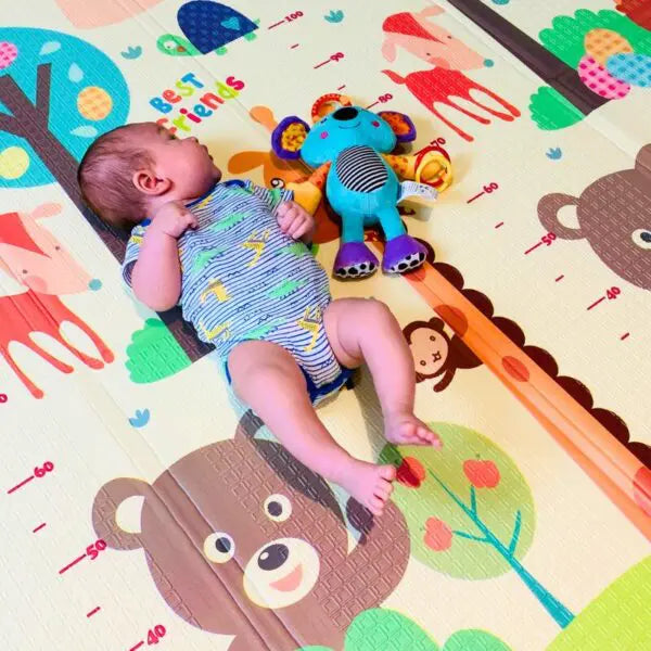 Tapete Infantil de Atividades Dobrável 150×200 Girafa