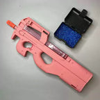 Brinquedo Lançador de Gel Orbeez P90 NEON EXCLUSIVA INOVA + 10.000 unidades de Bolinhas de Gel
