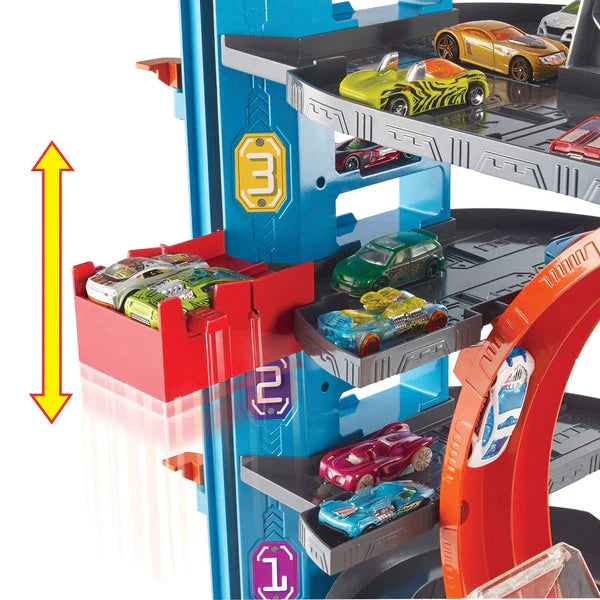 Hot Wheels City Ultimate Garage com Ataque de Tubarão