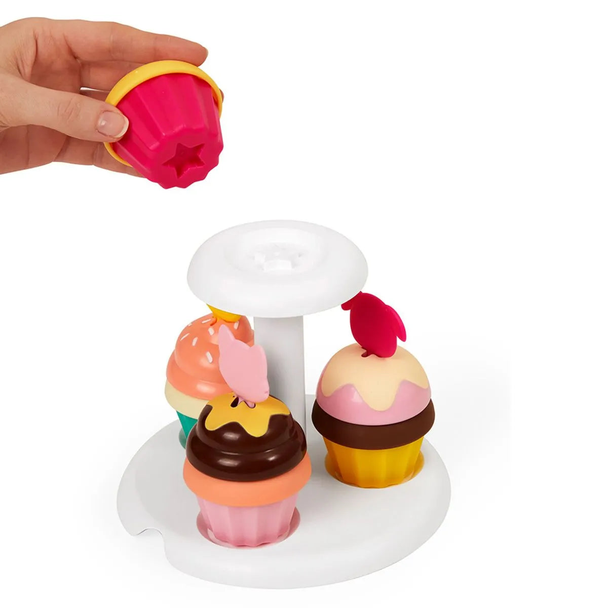 Brinquedo Infantil Interativo Coleção Comidinhas Kit Crie seu Cupcake Skip Hop