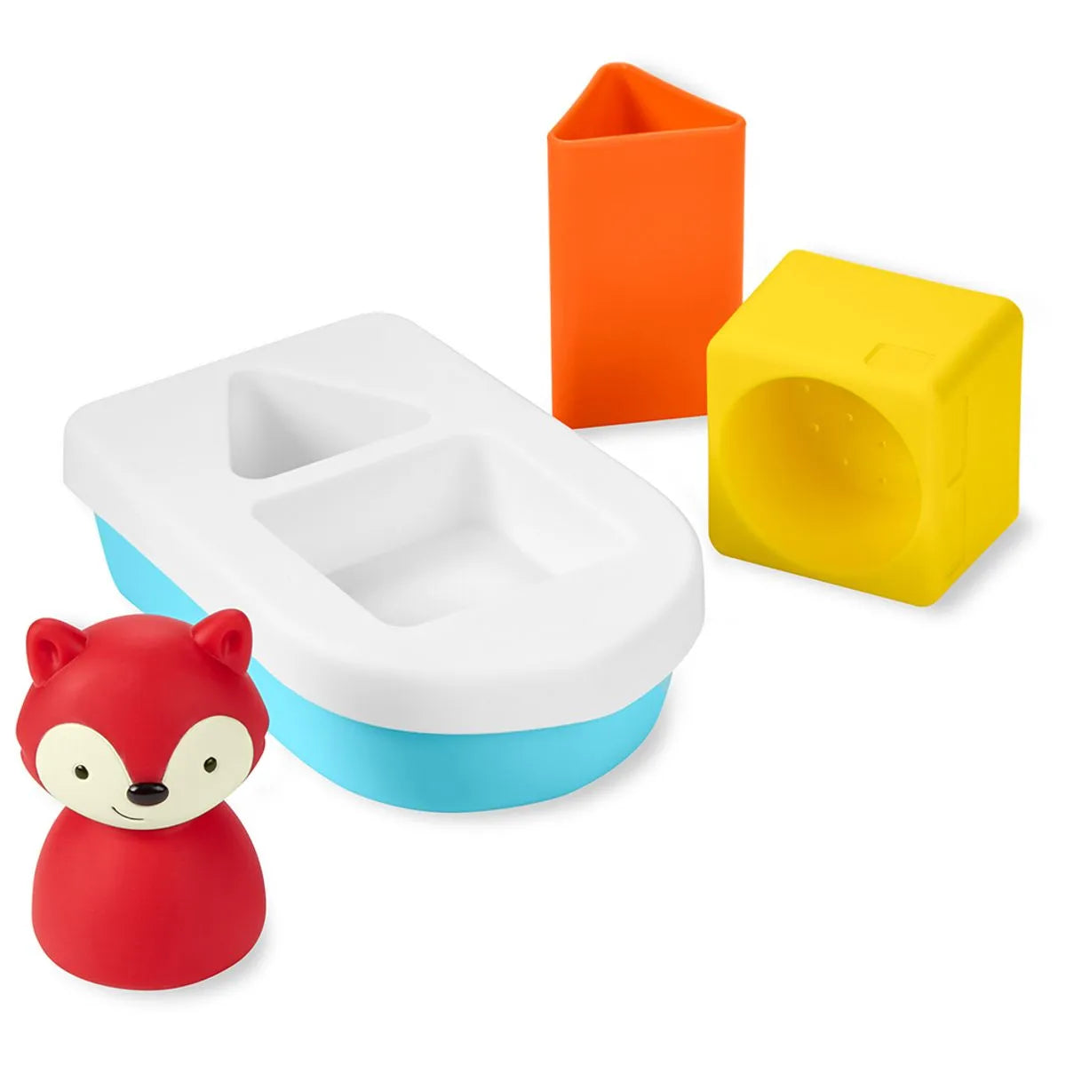Brinquedo de Banho Barquinho com Encaixe Raposa Skip Hop