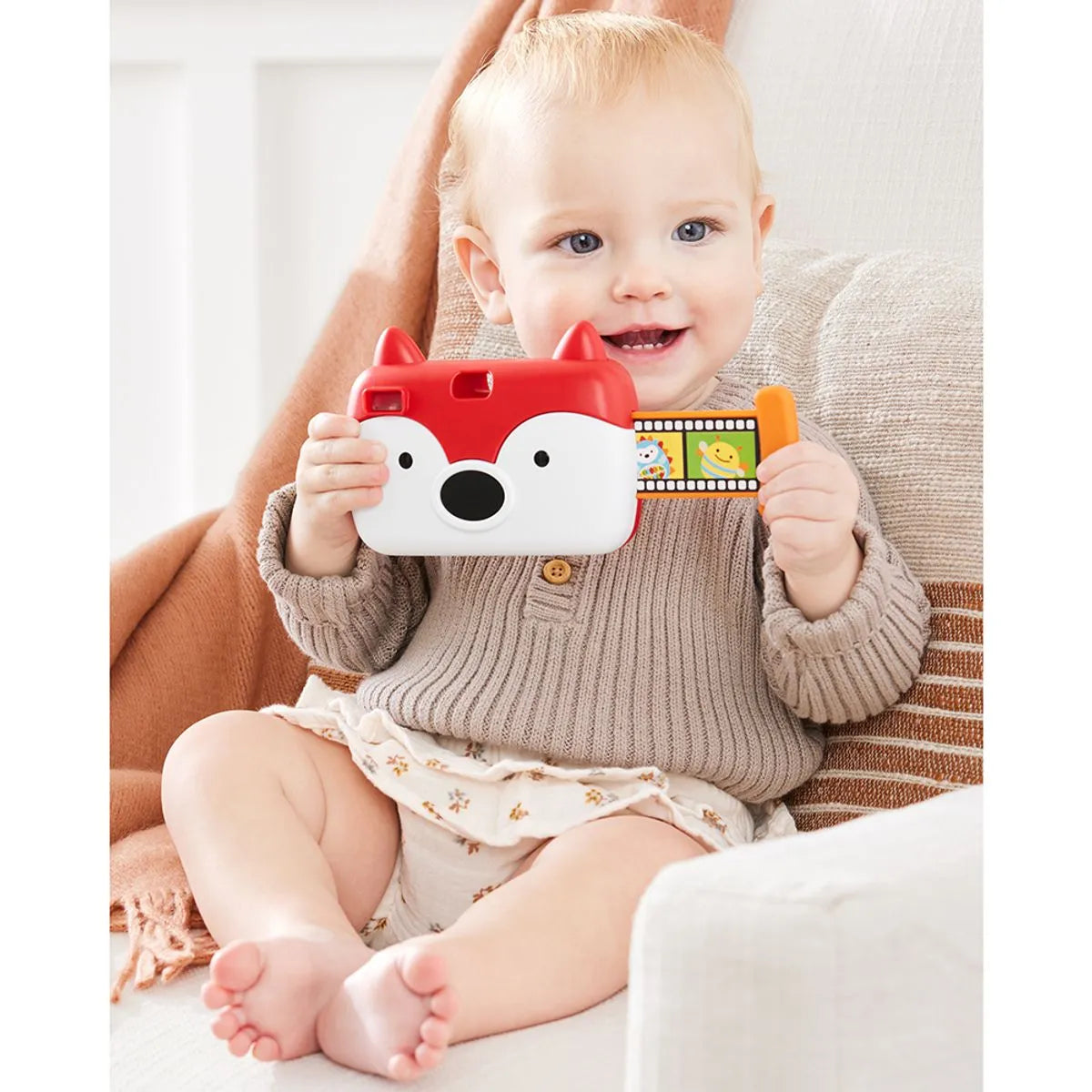 Brinquedo Infantil Interativo Camera Raposa Skip Hop