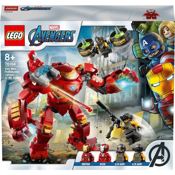 Lego Marvel Super Heroes Vingadores Homem de Ferro Hulkbuster vs. A.I.M. Conjunto de Agente