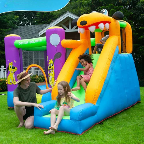 Castelo INOVA FUN HOUSE Inflável + BRINDES DIVERTIDOS