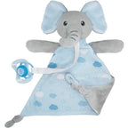 Naninha Para Bebê Pelúcia Antialérgica Elefante Azul Buba