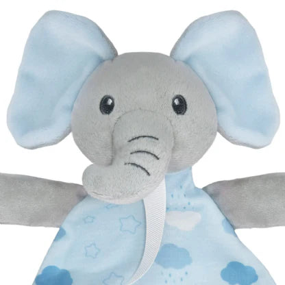 Naninha Para Bebê Pelúcia Antialérgica Elefante Azul Buba