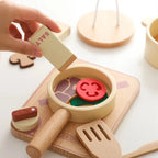Kit Cozinha em Madeira Montessori