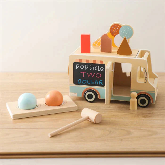 Carrinho de Sorvete Multi Atividades Montessori