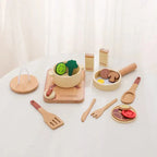 Kit Cozinha em Madeira Montessori