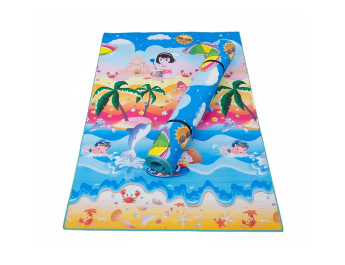 Tapete de Atividades Colorido Dupla Face 180×120 Festa da Princesa – Ibimboo