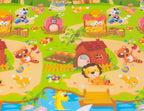 Tapete de Atividades Colorido Dupla Face 180×120 Festa da Princesa – Ibimboo