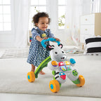 Andador com Atividades Zebrinha com Luzes e Sons  Fisher Price
