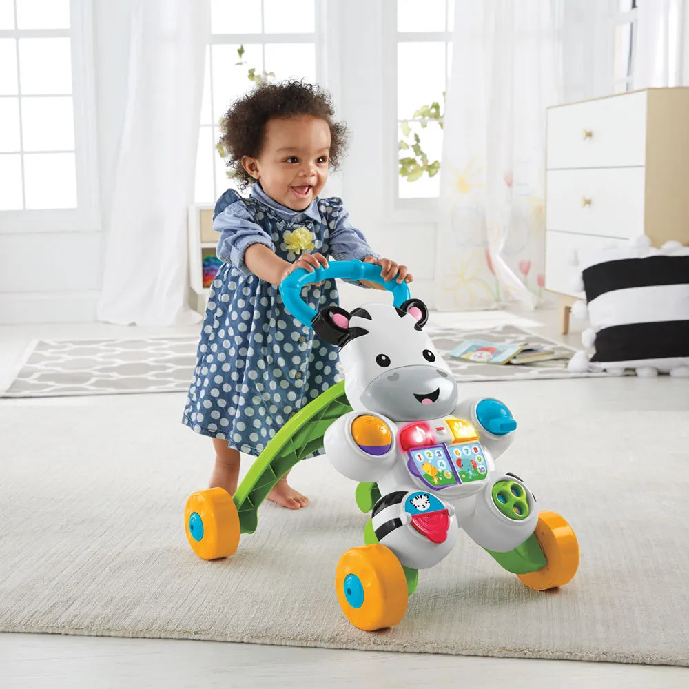 Andador com Atividades Zebrinha com Luzes e Sons  Fisher Price