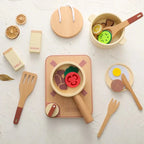 Kit Cozinha em Madeira Montessori