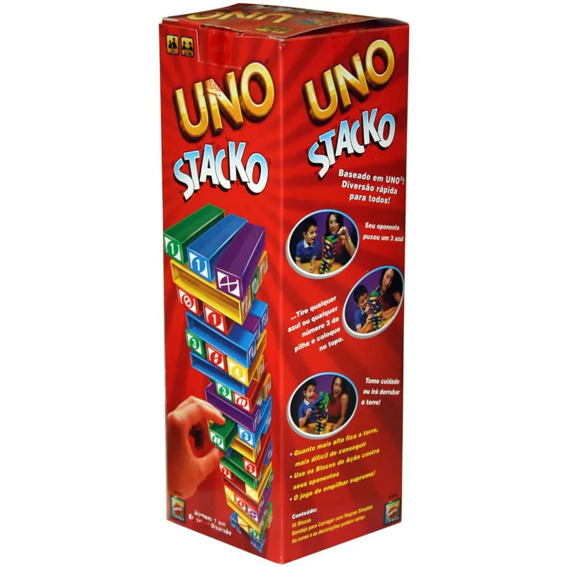 Jogo Uno Stacko Mattel