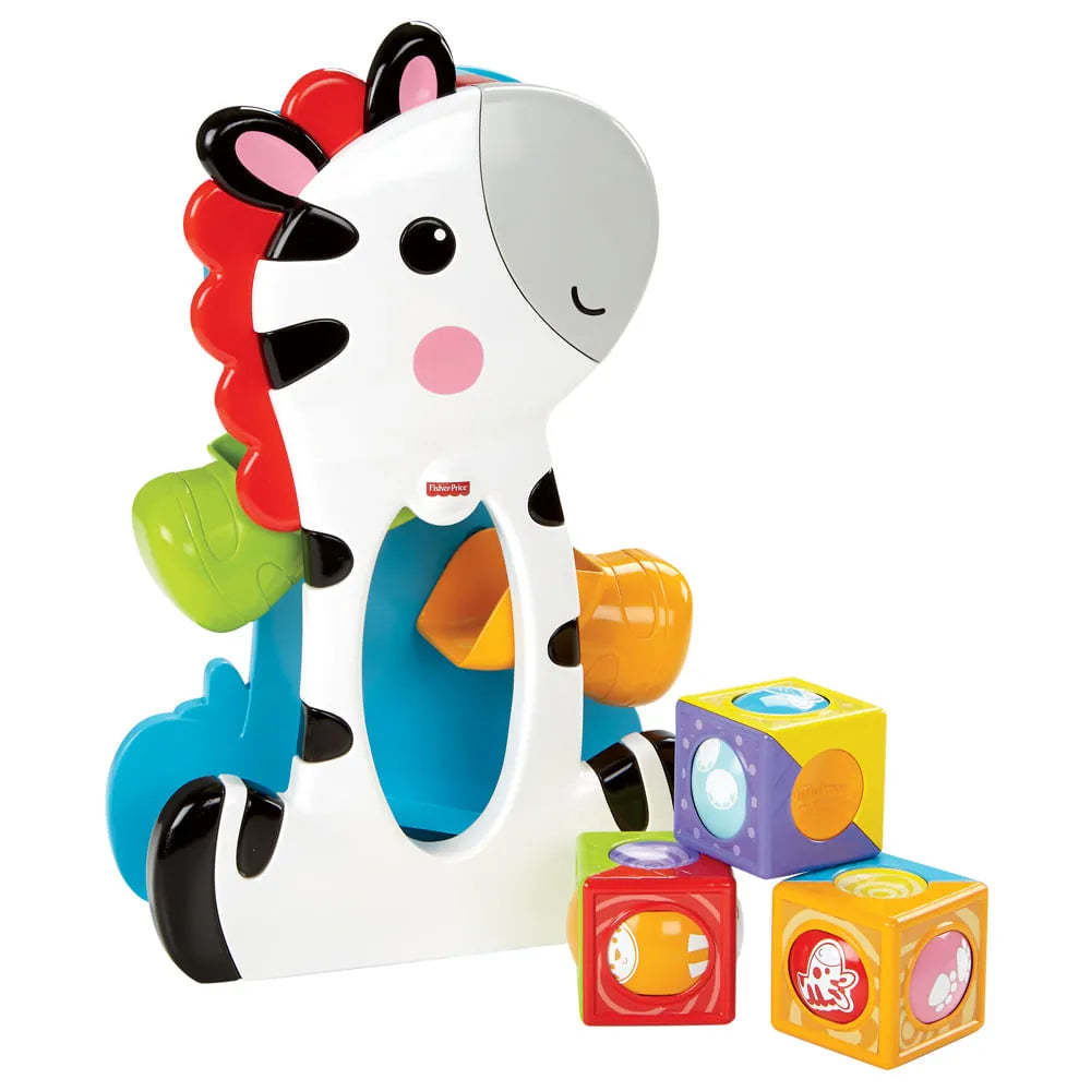 Blocos Surpresa Zebra Fisher Price