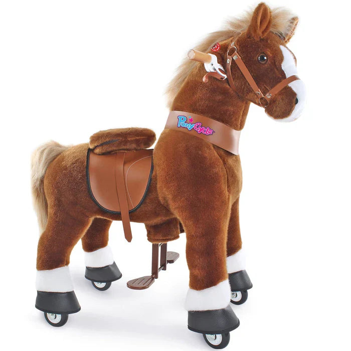 Cavalinho PonyCycle Infantil Passeio com Rodas