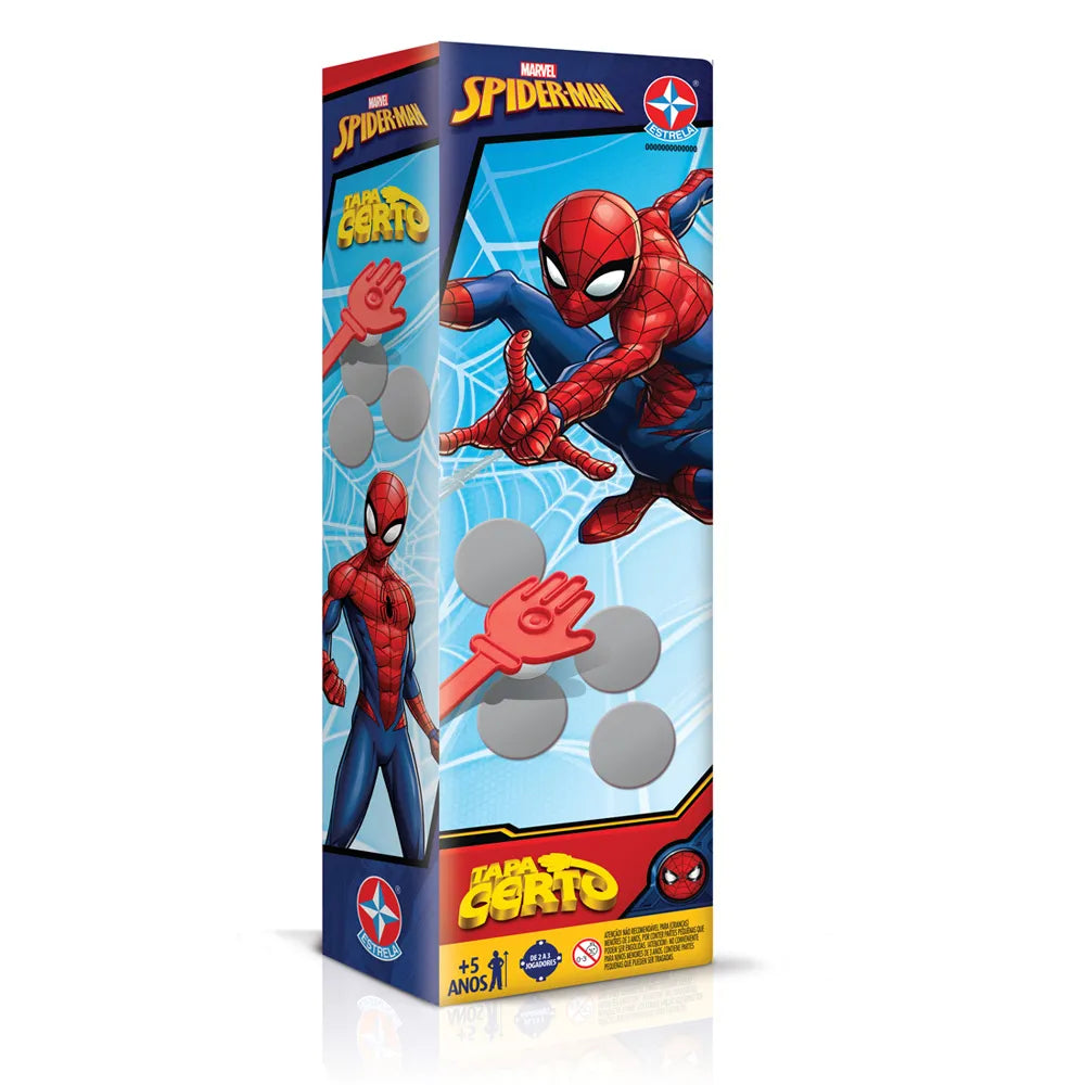 Jogo Tapa Certo Spider Man, Estrela