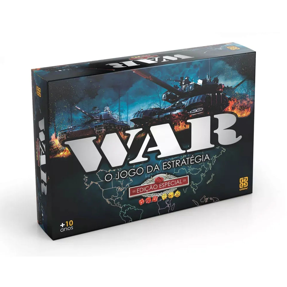 Jogo War Edição Especial Nova Embalagem Grow