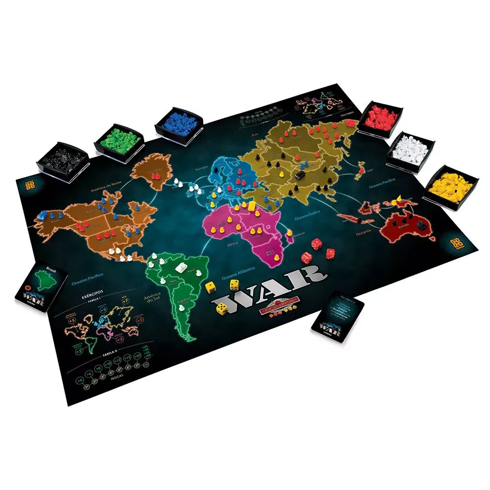 Jogo War Edição Especial Nova Embalagem Grow