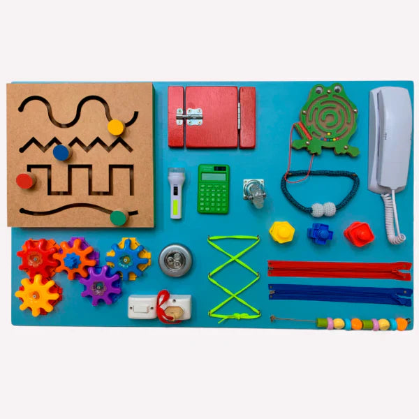 Painel Sensorial de Atividades Educativas 50×80
