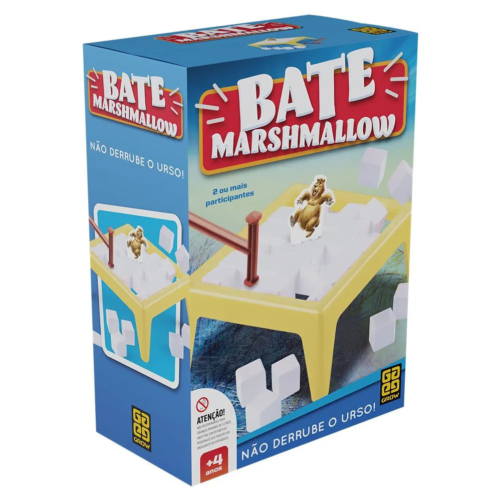 Jogo Clássico Bate Marshmallow 2 ou Mais Jogadores Grow