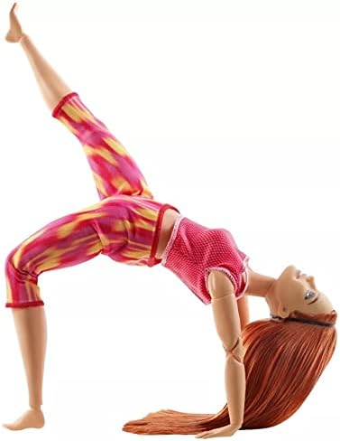 Boneca Barbie Feita para Mexer Ruiva To Move Articulada