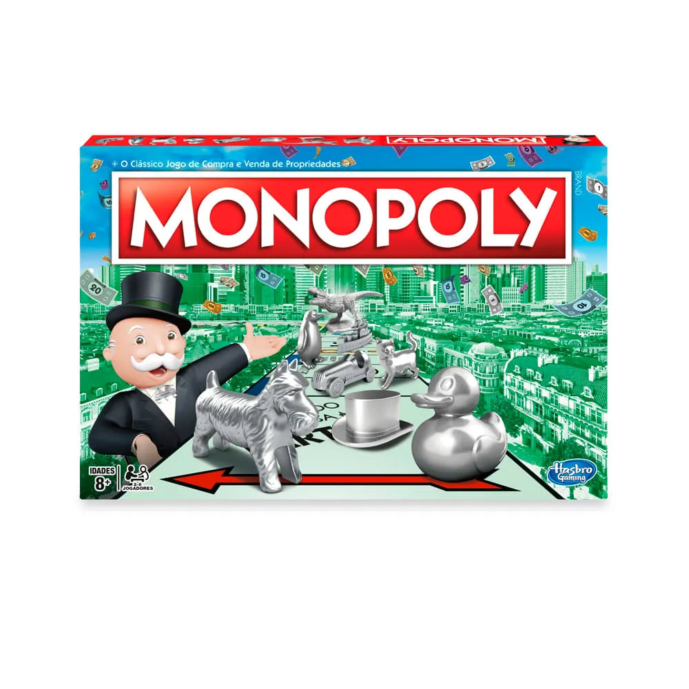 Jogo Monopoly Tabuleiro Hasbro