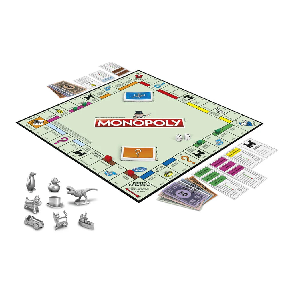 Jogo Monopoly Tabuleiro Hasbro