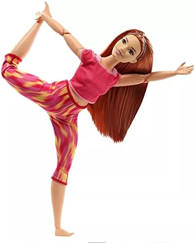 Boneca Barbie Feita para Mexer Ruiva To Move Articulada