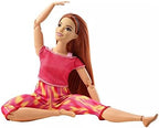 Boneca Barbie Feita para Mexer Ruiva To Move Articulada