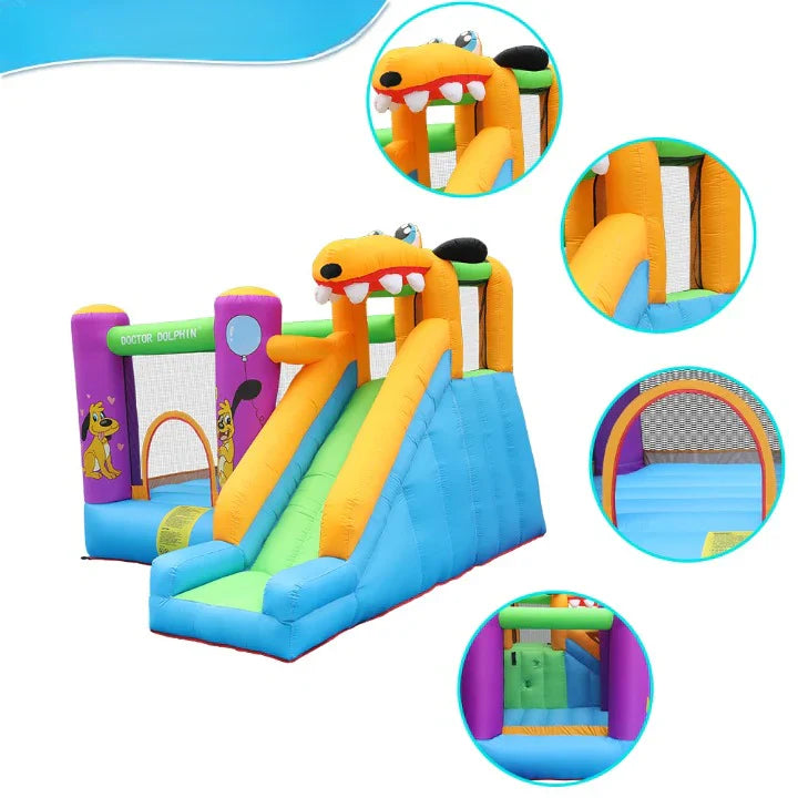 Castelo INOVA FUN HOUSE Inflável + BRINDES DIVERTIDOS