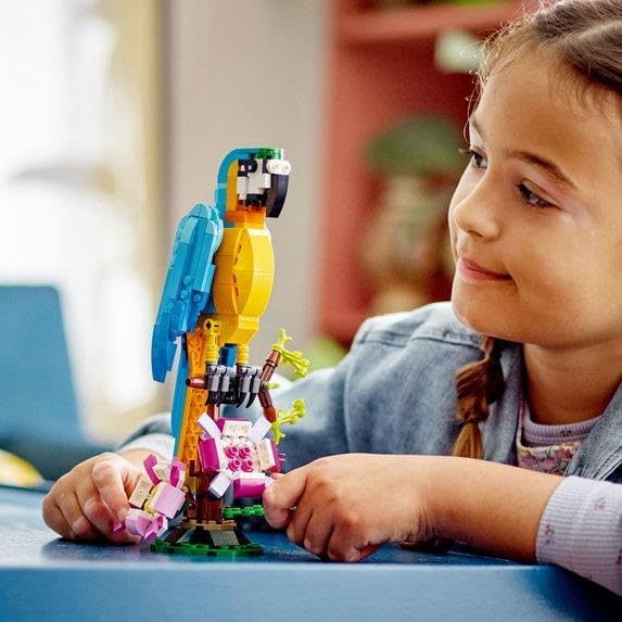 LEGO Creator Papagaio Exótico Conjunto de Construção 253 peças