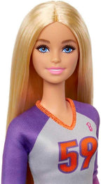 Barbie Profissões Boneca Jogadora de Vôlei Articulada