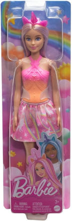 Barbie Um Toque de Mágica, Boneca Saia de Unicórnio de Sonho Rosa
