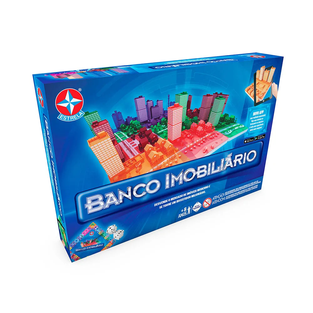 Jogo de Tabuleiro Banco Imobiliário, Estrela