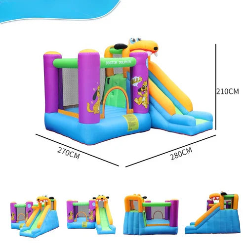 Castelo INOVA FUN HOUSE Inflável + BRINDES DIVERTIDOS