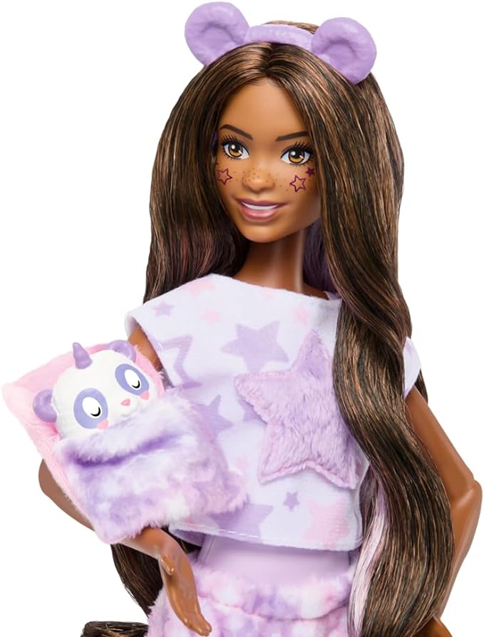 Barbie Cutie Reveal Conjunto de Brinquedo Festa do Pijama