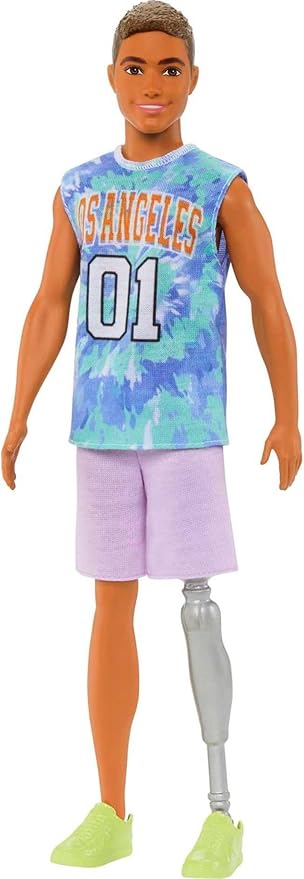 Boneco Ken Fashionista Prótese Perna
