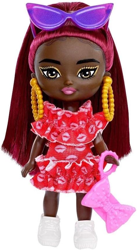 Barbie Extra Mini Minis Vestido com Beijos