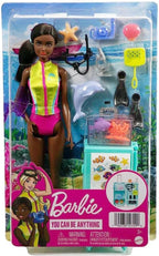 Barbie Profissões Boneca Bióloga Marinha