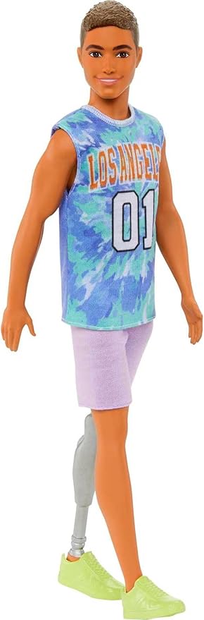 Boneco Ken Fashionista Prótese Perna
